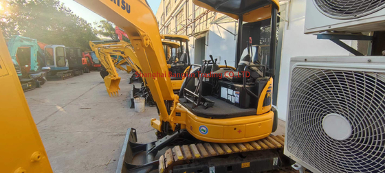 Une mini-excavatrice Komatsu PC30 d'occasion de 2022 à Shanghai avec 90% d'état et expédition gratuite