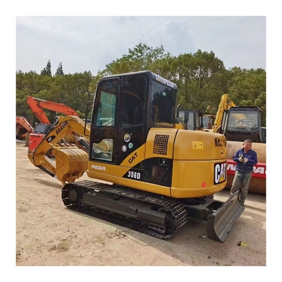 2.5 Tonnes Cat 306d mini-excavatrice à forte puissance et à haute stabilité hydraulique