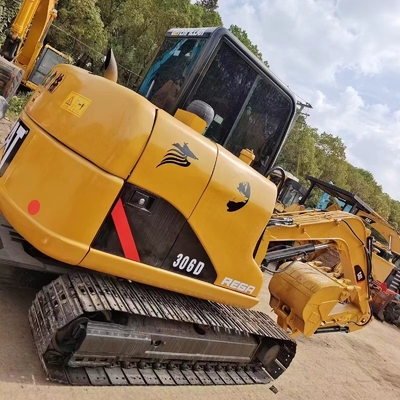 2.5 Tonnes Cat 306d mini-excavatrice à forte puissance et à haute stabilité hydraulique