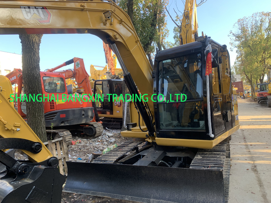 Mini-excavatrice Cat 307E2 avec un poids de 7000 kg à Shanghai