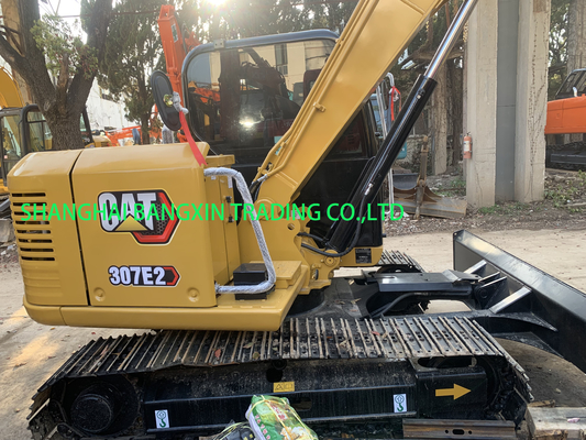 Mini-excavatrice Cat 307E2 avec un poids de 7000 kg à Shanghai