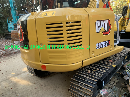 Mini-excavatrice Cat 307E2 avec un poids de 7000 kg à Shanghai