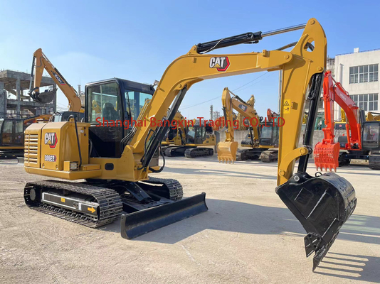 Excavatrice miniature Cat 306E2 d'occasion avec une puissance élevée et une grande stabilité hydraulique