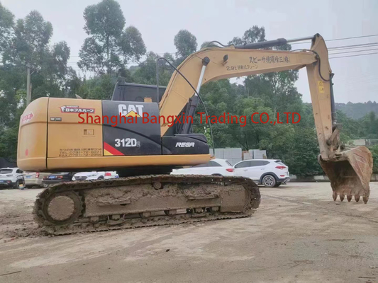 Excavateur Cat 312D2 d'occasion avec une capacité de 0,6 seau et un poids de machine de 12000 kg au Japon