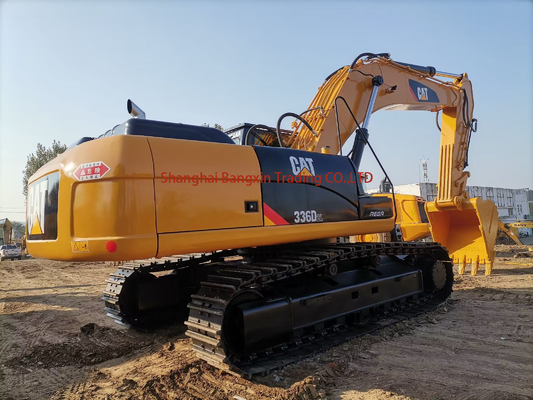 Catégorie 336D Excavateur 33,6TON Poids de fonctionnement pour la construction d'ingénierie d'occasion