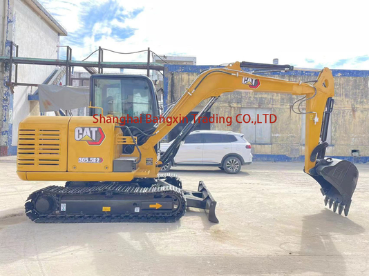Excavateur japonais Cat 305.5E2 avec 700 heures de travail Toutes les fonctions normales