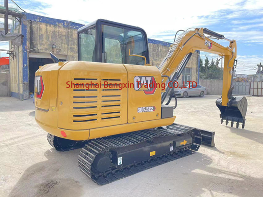 Excavateur japonais Cat 305.5E2 avec 700 heures de travail Toutes les fonctions normales